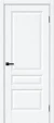 Межкомнатная дверь распашная BRAVO Неоклассик-34 White Silkwood
