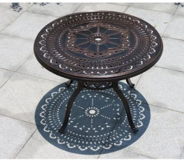 Стол из литого алюминия Vienna 120