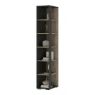 Эдинбург Стеллаж СТЛ-02 (350х2000х500) железный камень/дуб крафт серый Эдинбург Стеллаж СТЛ-02 (350х2000х500) железный камень/дуб крафт серый
