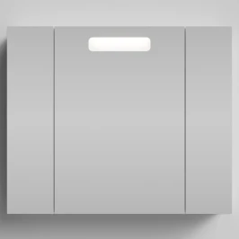 Зеркало Мальта 90, белый глянец