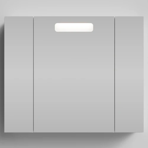 Зеркало Мальта 90, белый глянец