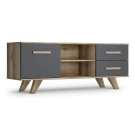 Тумба под ТВ Вега Скандинавия лиственница темная