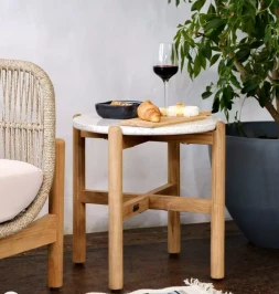 Стол боковой TALARA арт.31926/1/2 2 упаковки (столешница, подстолье)