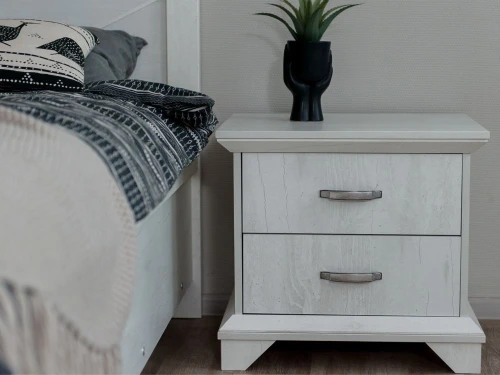 Спальня «Лорена» 3дв шк, Бетон Паин белый