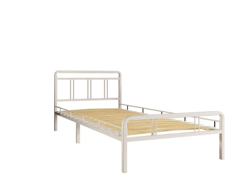 Кровать КМД 8 Леон 90 белая