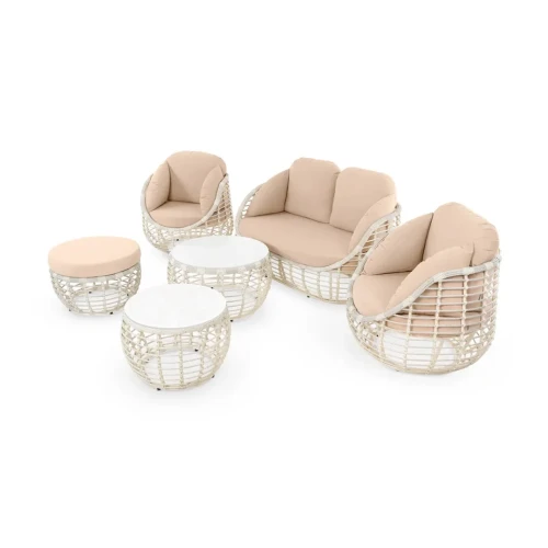 Комплект из искусственного ротанга LOTUS lounge Доминикана