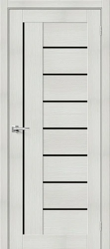 Межкомнатная дверь mr.wood Браво-29 Bianco Veralinga Black Shine