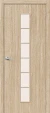 Межкомнатная дверь финиш флекс BRAVO 2С Л-21 (БелДуб) Сатинато