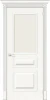 Межкомнатная дверь шпон mr.wood Вуд Классик-15.1 Whitey White Сrystal