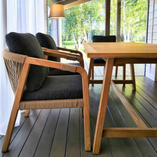 Стол обеденный LEONOREN из тика 180x90