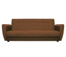 Диван Лира 140 коричневый ППУ