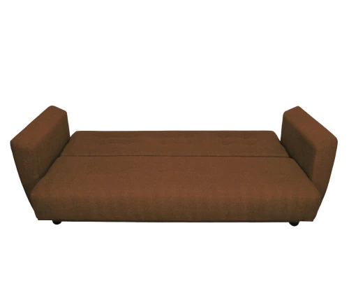 Диван Лира 140 коричневый ППУ