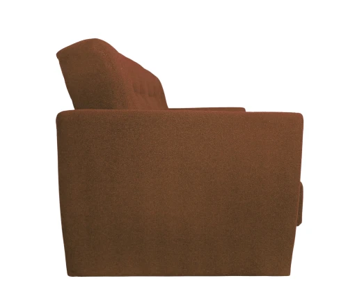 Диван Лира 140 коричневый ППУ