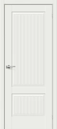 Межкомнатная дверь эмалит BRAVO Прима-12.Ф7 White Matt