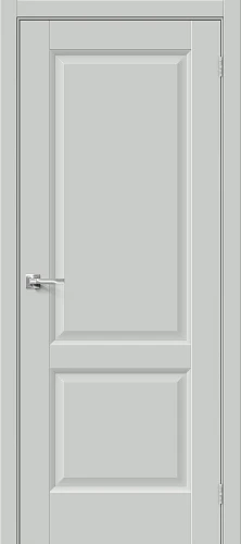 Межкомнатная дверь ПЭТ BRAVO Неоклассик-32 Grey Silk