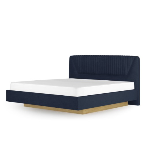 Кровать Вега Сапфир 11м 180x200, темно-синяя