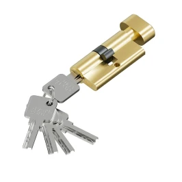 Цилиндр для замков BRAVO FAB-6.3S 56(28/28) SGold