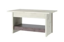 Стол журнальный 1S, BJORK, цвет ольха полярная/оникс