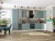 Кухонный гарнитур Флэт-05 Grey-green In 2S Белый