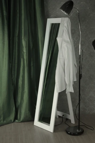 Зеркало напольное BeautyStyle 8 белый 138 см х 35 см