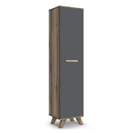 Шкаф 400 Вега Скандинавия лиственница темная