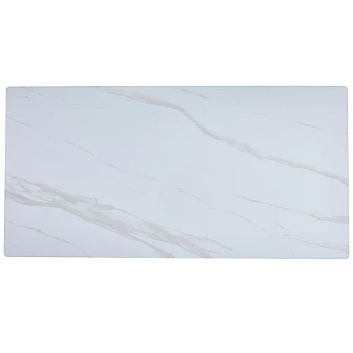 DT308 Стол обеденный Lisa white, 180*90*75, керамич. столешница, основание металл белый