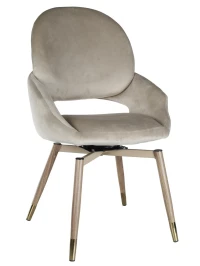 Стул обеденный Виола BS1377-BG-4, бежевый/орех