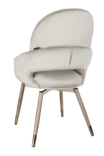 Стул обеденный Виола BS1377-BG-4, бежевый/орех