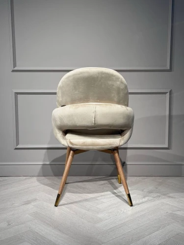 Стул обеденный Виола BS1377-BG-4, бежевый/орех