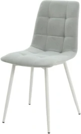 Стул «Чили», микровелюр Вивальди 06, каркас белый