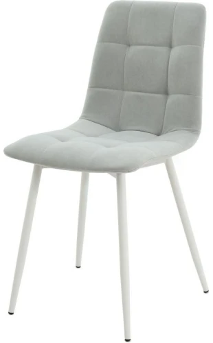 Стул «Чили», микровелюр Вивальди 06, каркас белый
