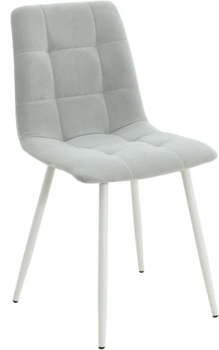 Стул «Чили», микровелюр Вивальди 06, каркас белый