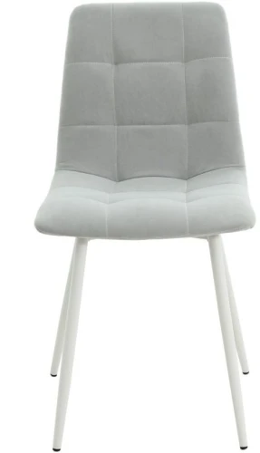 Стул «Чили», микровелюр Вивальди 06, каркас белый