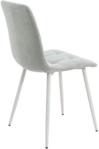 Стул «Чили», микровелюр Вивальди 06, каркас белый