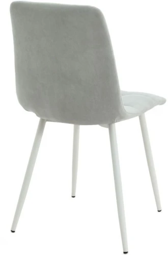 Стул «Чили», микровелюр Вивальди 06, каркас белый