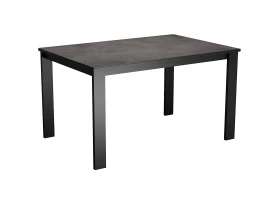 Стол DikLine DKT130 Керамика мрамор Бронза/подстолье черное/опоры черные