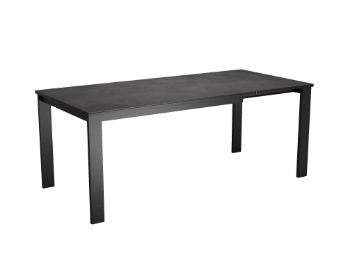 Стол DikLine DKT130 Керамика мрамор Бронза/подстолье черное/опоры черные