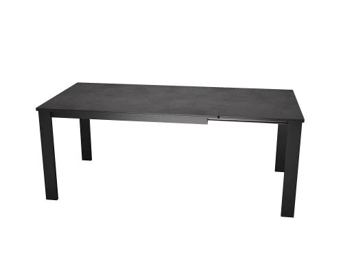 Стол DikLine DKT130 Керамика мрамор Бронза/подстолье черное/опоры черные