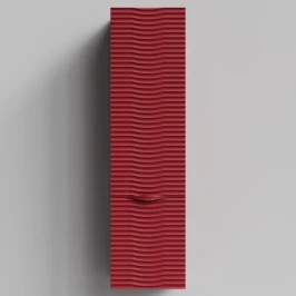 Пенал Эйфория 40 F2, пример RAL 3004 Пурпурно-красный, матовая, подвесной, левый