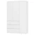 Шкаф 3-х створчатый Симпл ШК-08, Белый