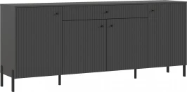 Комод Оливия (металл), Графит, Графит Софт