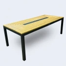 Стол обеденный EGMONT из тика 220x100 Стол обеденный EGMONT из тика 220x100