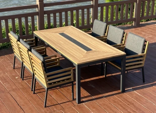 Стол обеденный EGMONT из тика 220x100