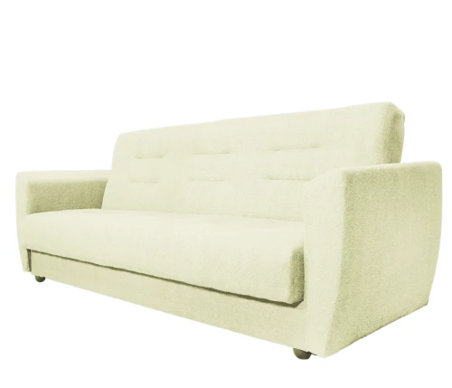 Диван Лира 140 бежевый ППУ