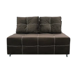 Диван аккордеон Марс Мини велюр коричневый 160