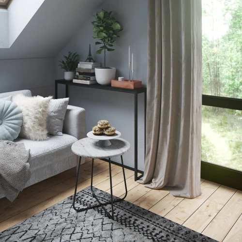 Стол журнальный BeautyStyle 14 серый шпат/черный