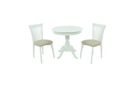 Обеденная группа Фабрицио 2 белая, Атина