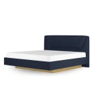 Кровать Вега Сапфир 11м 160x200, темно-синяя