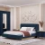 Кровать Вега Сапфир 11м 160x200, темно-синяя