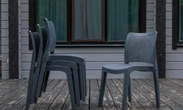 4 стула JULY графит